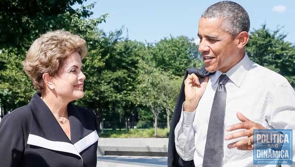 Encontro dos presidentes Dilma e Obama, durante visita da brasileira aos EUA. Foto: G1