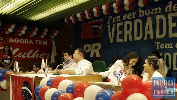 Evento marcou a posse da nova diretoria do PR em Teresina. (Fotos: Jailson Soares / Política Dinâmica)