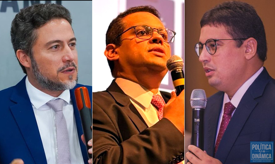 Aurélio, Raimundo e Carlos: debate para presidente da OAB-PI mostra diferenças fundamentais de perfis e de estratégias dos candidatos (imagens: Instagram)